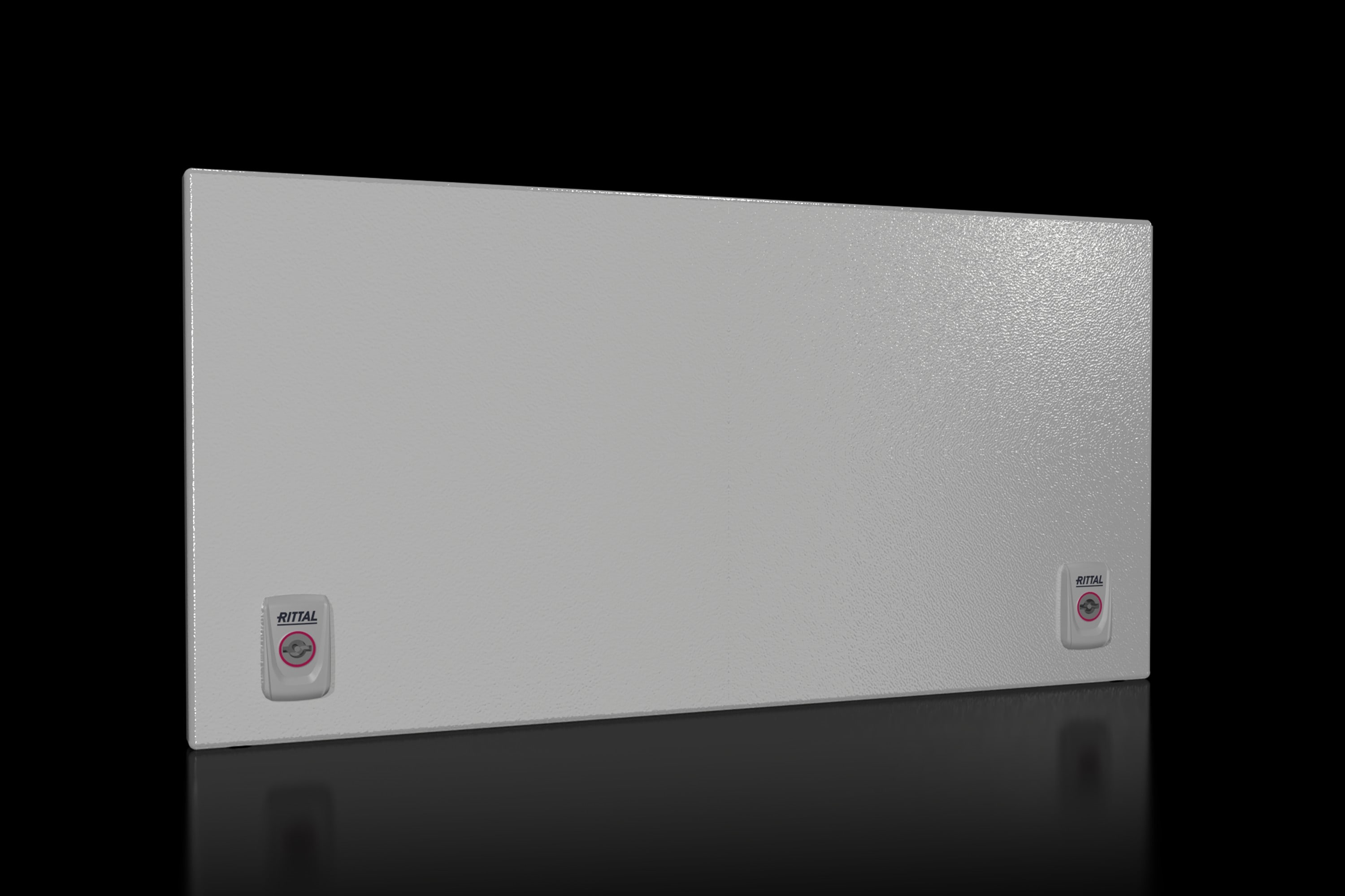 Rittal - Bandeaux de finition supérieurs avec charnières - VX25 - L600 H300 - RAL7035