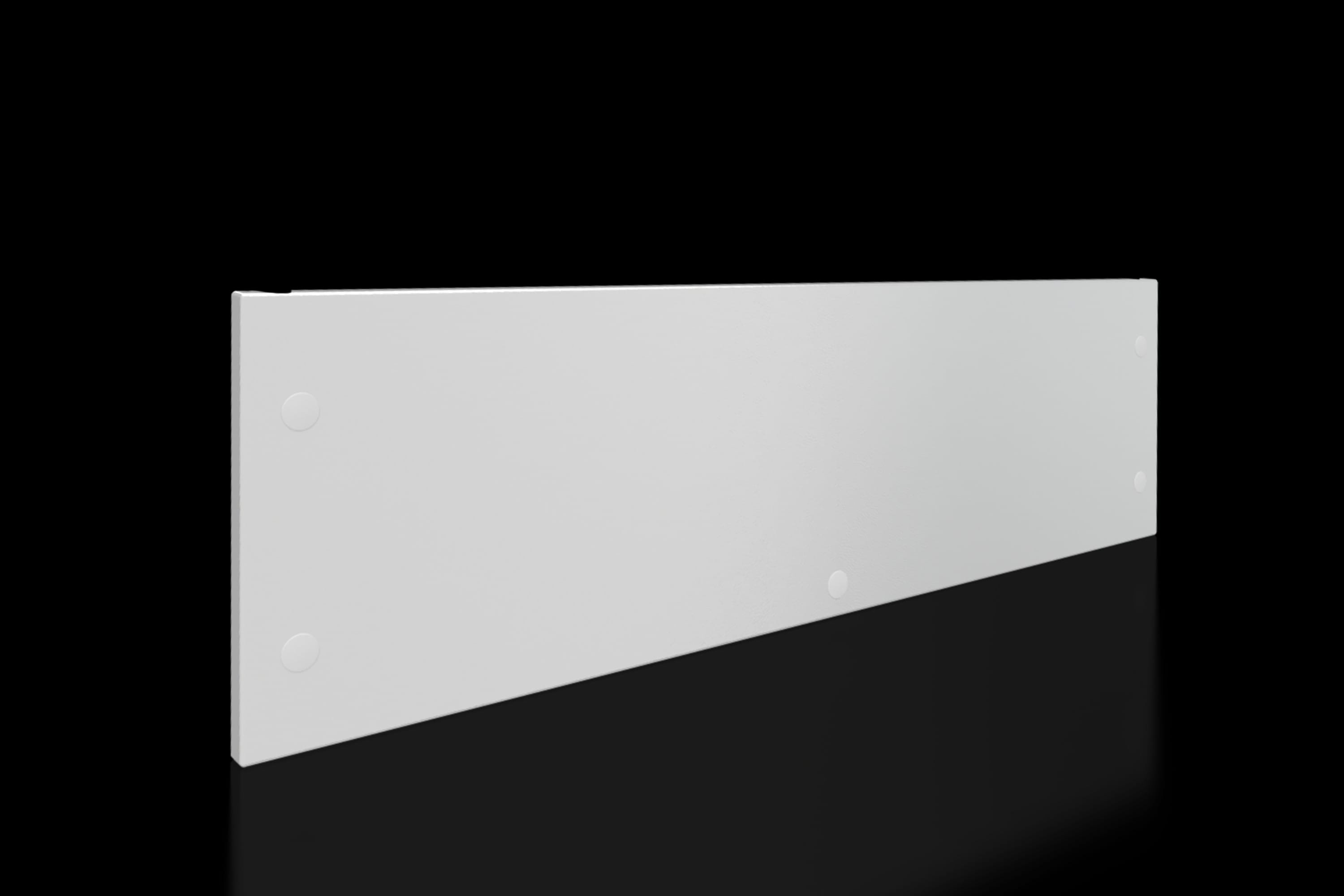 Rittal - Bandeau finition inférieur - VX25 -L1000 H300 -utilisation avec porte partielle