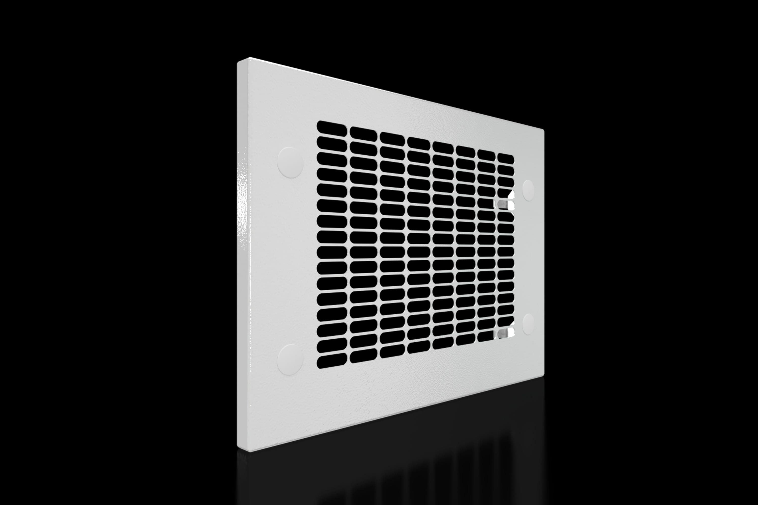 Rittal - Bandeau finition inférieur ajouré - VX25 -L400 H300 -pour portes partielles