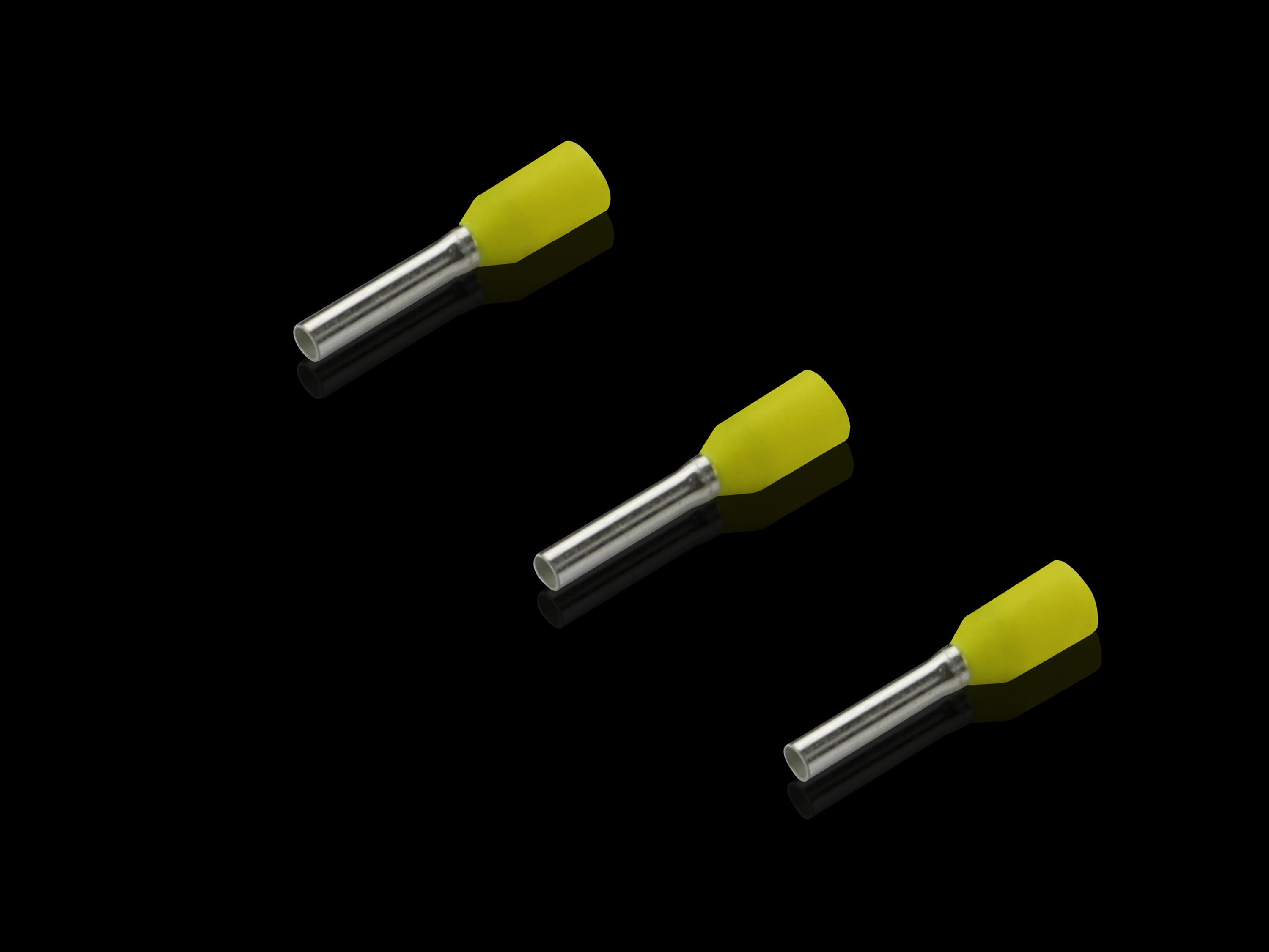 Rittal - Embout isolé 1 mm²-L8mm-jaune gamme automation systems
