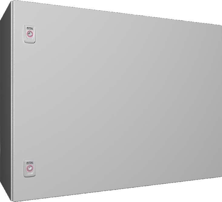 Rittal - Coffret électrique - AX- acier - 1P - H600 L800 P300 - IP66 - plaque de montage