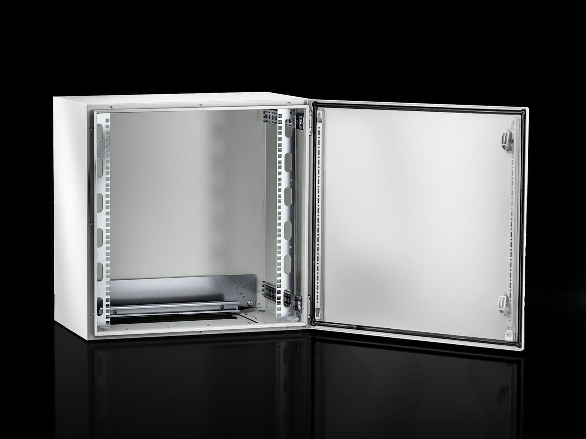 Rittal - Coffret mural IT - AX - 19" - L600 H800 P400 - IP56 - pour réseaux industriels