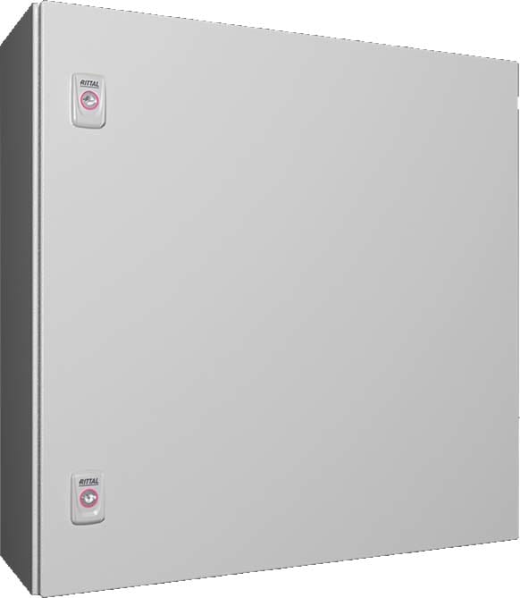 Rittal - Coffret électrique - AX- acier - 1P - H600 L600 P210 - IP66 - plaque de montage