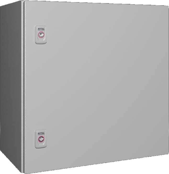 Rittal - Coffret électrique - AX- acier - 1P - H500 L500 P300 - IP66 - plaque de montage