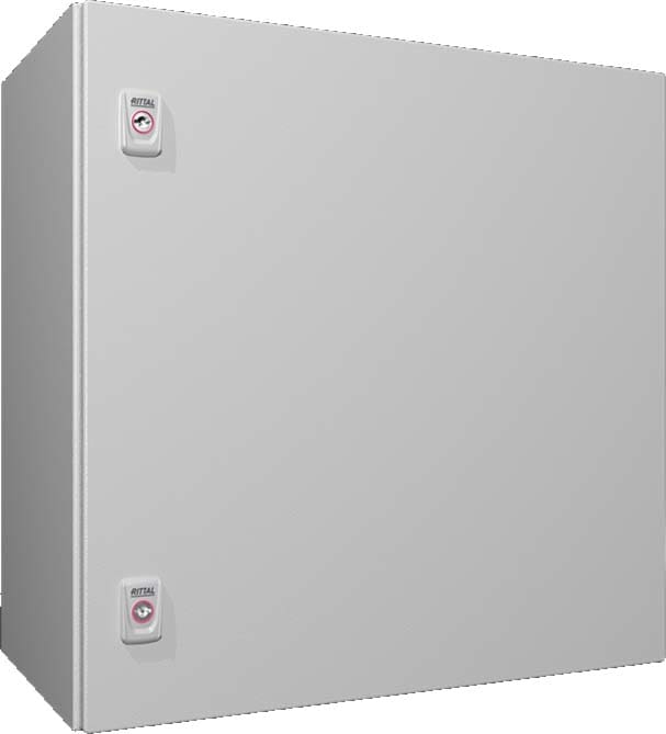 Rittal - Coffret électrique - AX- acier - 1P - H600 L600 P350 - IP66 - plaque de montage