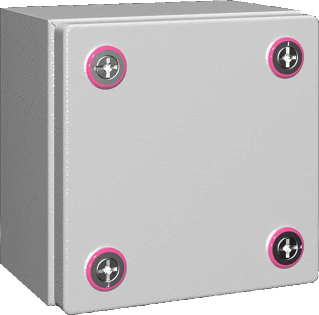 Rittal - Boîtier jonction - KX - acier - H150 L150 P120 - IP66 - sans plaque passe-câbles