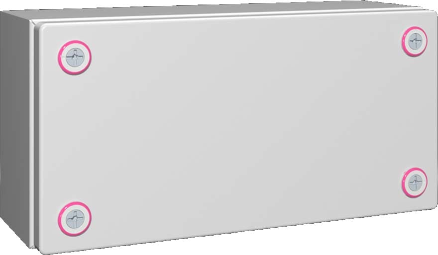 Rittal - Boîtier jonction - KX - acier - H200 L200 P120 - IP66 - sans plaque passe-câbles