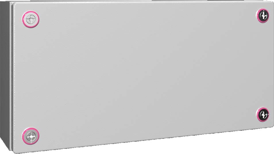 Rittal - Boîtier jonction - KX - acier - H200 L400 P120 - IP66 - sans plaque passe-câbles