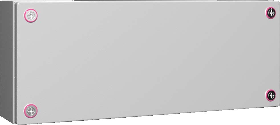 Rittal - Boîtier jonction - KX - acier - H300 L300 P120 - IP55 - avec plaque passe-câbles