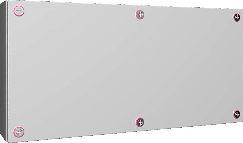 Rittal - Boîtier jonction - KX - acier - H300 L600 P120 - IP55 - avec plaque passe-câbles