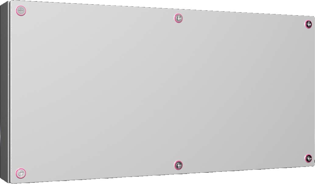 Rittal - Boîtier jonction - KX - acier - H400 L800 P120 - IP55 - avec plaque passe-câbles