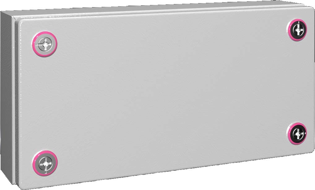 Rittal - Boîtier jonction - KX - acier - H150 L300 P80 - IP66 - sans plaque passe-câbles