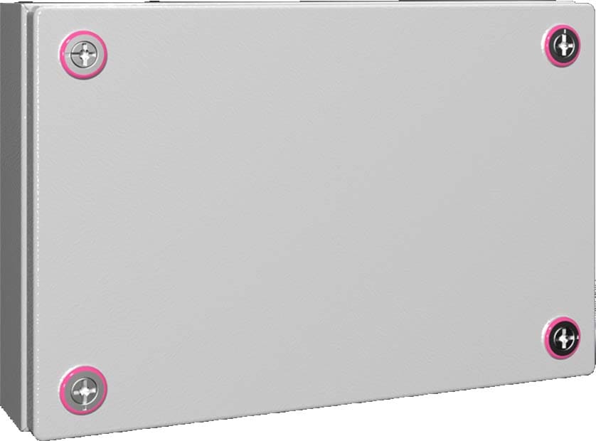 Rittal - Boîtier jonction - KX - acier - H200 L300 P80 - IP66 - sans plaque passe-câbles