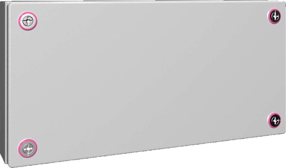 Rittal - Boîtier jonction - KX - acier - H200 L400 P80 - IP66 - sans plaque passe-câbles