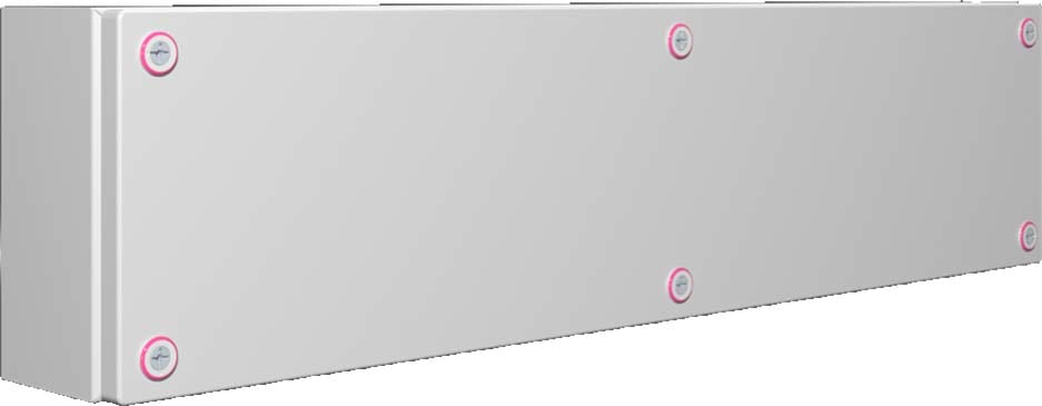 Rittal - Boîtier jonction - KX - acier - H200 L800 P80 - IP66 - sans plaque passe-câbles