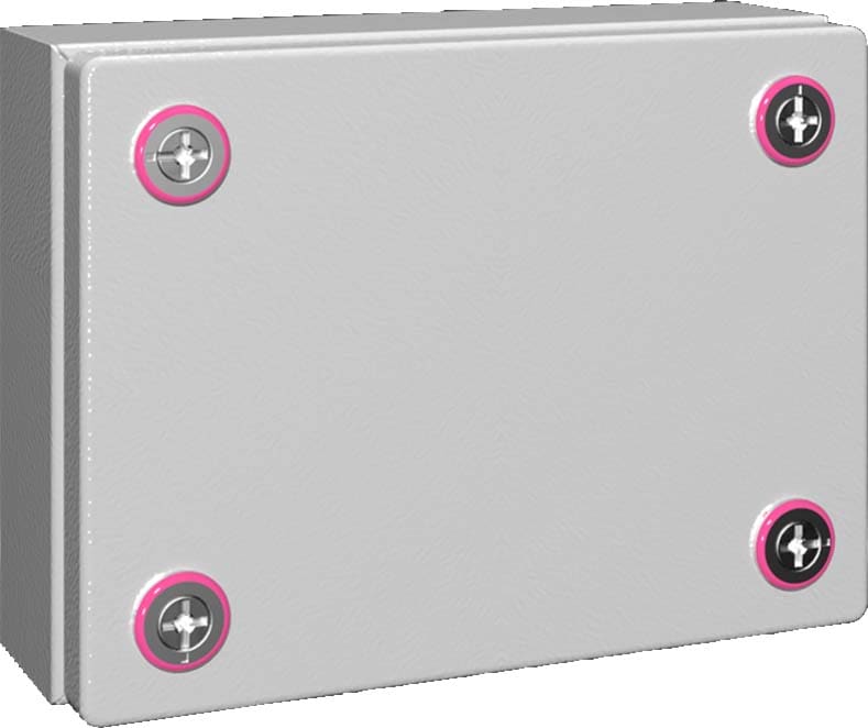 Rittal - Boîtier jonction - KX - acier - H150 L200 P80 - IP66 - sans plaque passe-câbles