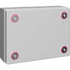 Rittal - Boîtier jonction - KX - acier - H150 L200 P80 - IP66 - sans plaque passe-câbles