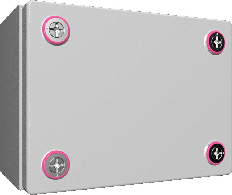 Rittal - Boîtier jonction - KX - acier - H150 L200 P120 - IP66 - sans plaque passe-câbles