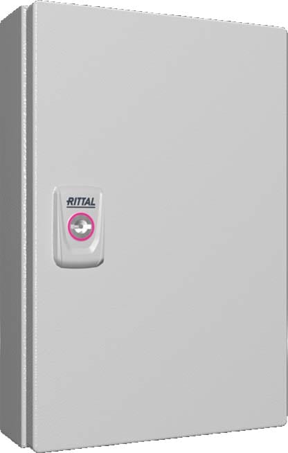 Rittal - Coffret électrique - KX - acier - 1P - H300 L200 P80 - IP66 - plaque de montage