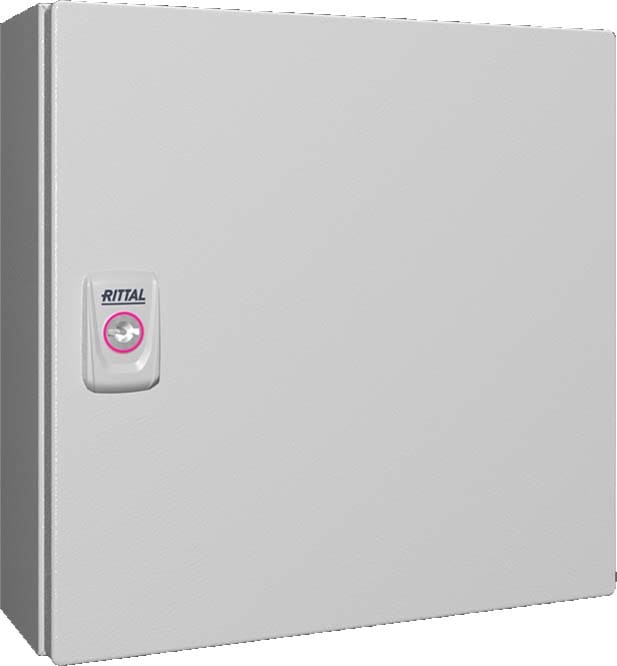 Rittal - Coffret électrique - KX - acier - 1P - H300 L300 P120 - IP66 -plaque de montage