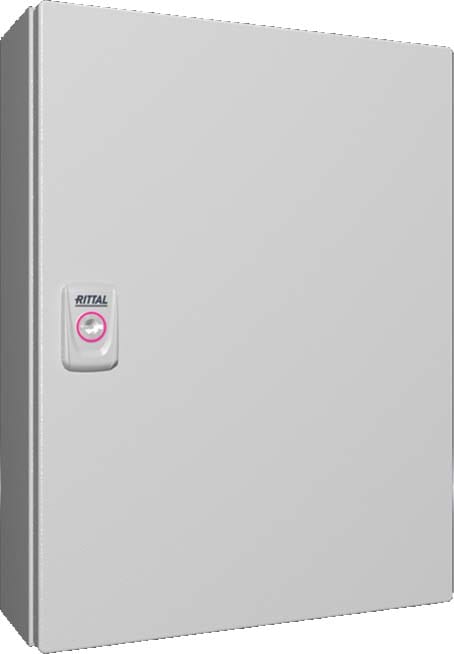 Rittal - Coffret électrique - KX - acier - 1P - H400 L300 P120 - IP66 -plaque de montage