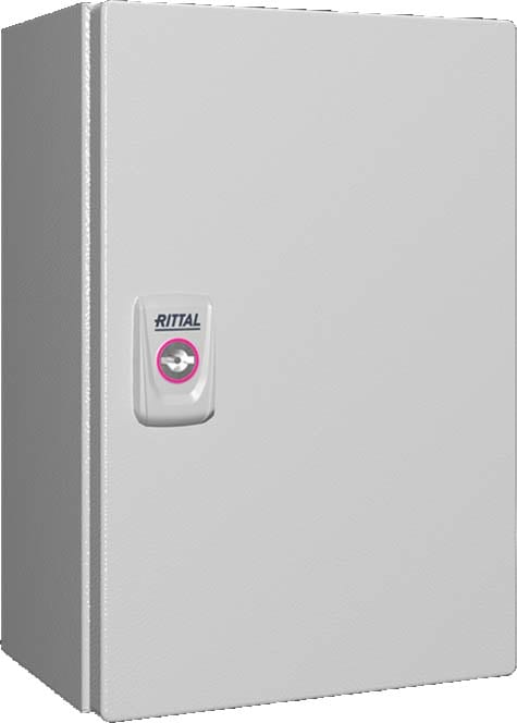 Rittal - Coffret électrique - KX - acier - 1P - H300 L200 P155 - IP66 -plaque de montage