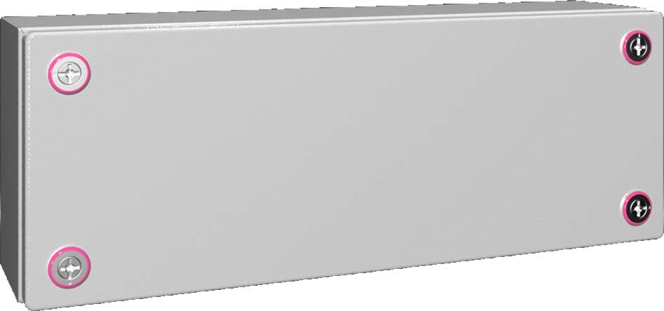 Rittal - Boîtier jonction - KX - acier - H150 L400 P120 - IP66 -sans plaque de montage