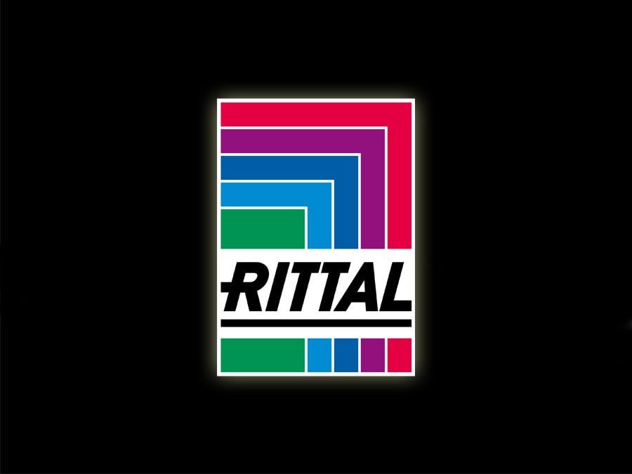 Rittal - Goulotte de câbles réglable en profondeur - VX IT - réglage 350-550mm