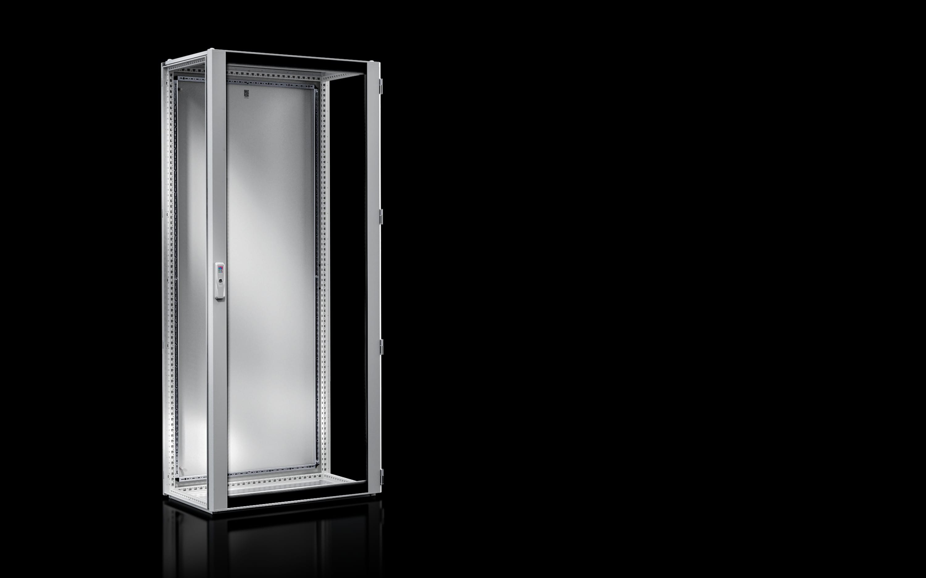 Rittal - Armoire juxtaposable - VX25 - 1 porte vitrée avant - L800 H2000 P600mm