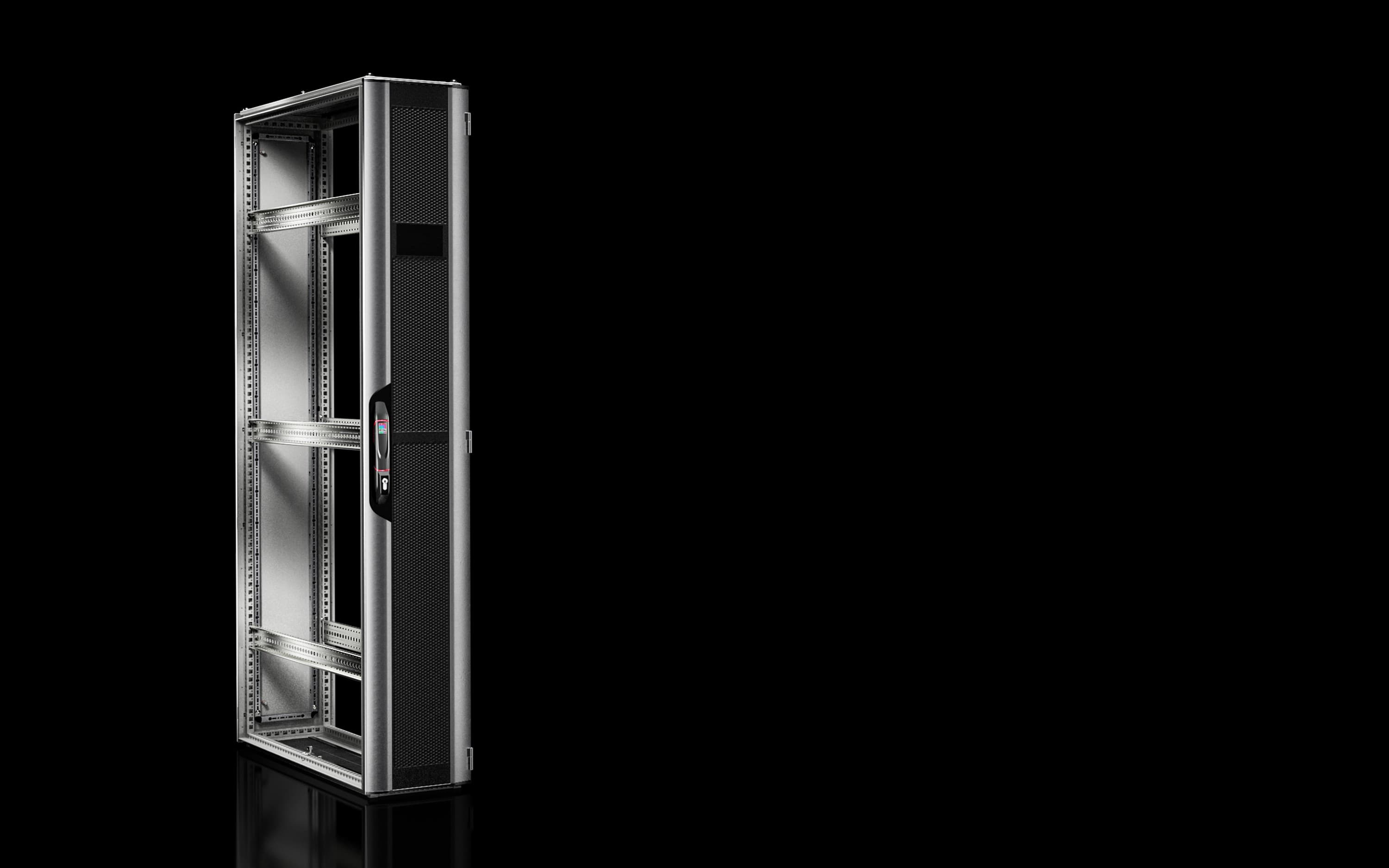Rittal - Armoire de rangement des câbles - VX IT - L300 H2000 P1000 - tôle d'acier