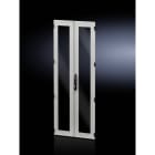 Rittal - Porte vitrée en tôle d'acier à séparation verticale - VX IT - L800 H2200mm