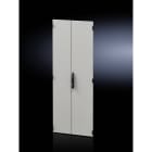 Rittal - Porte en tôle d'acier pleine à séparation verticale - VX IT - L800 H2000mm