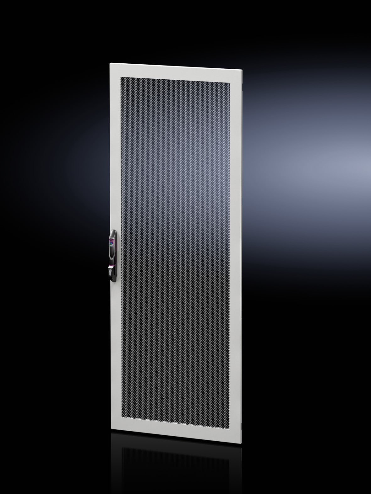 Rittal - Porte ajourée en tôle d'acier - VX IT - L600 H2000