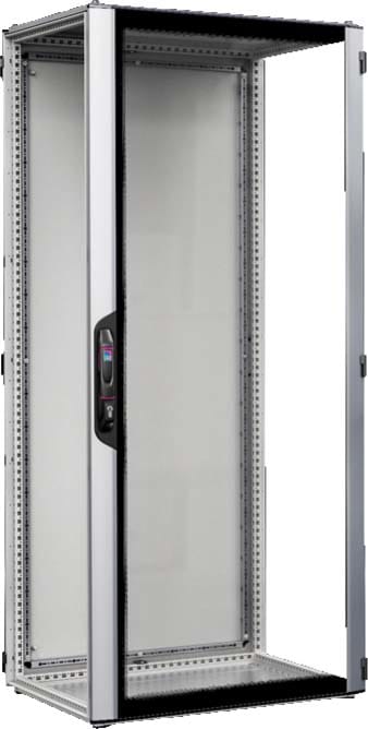 Rittal - Baie réseaux serveurs avec porte vitrée- VX IT - L800 H2000 P600 -- Baie vide