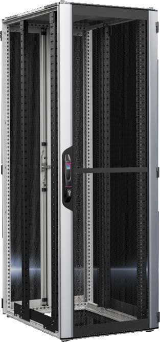 Rittal - Baie réseaux serveurs avec portes ajourées - VX IT -L600 H2200 P1200-47U-Dynamic
