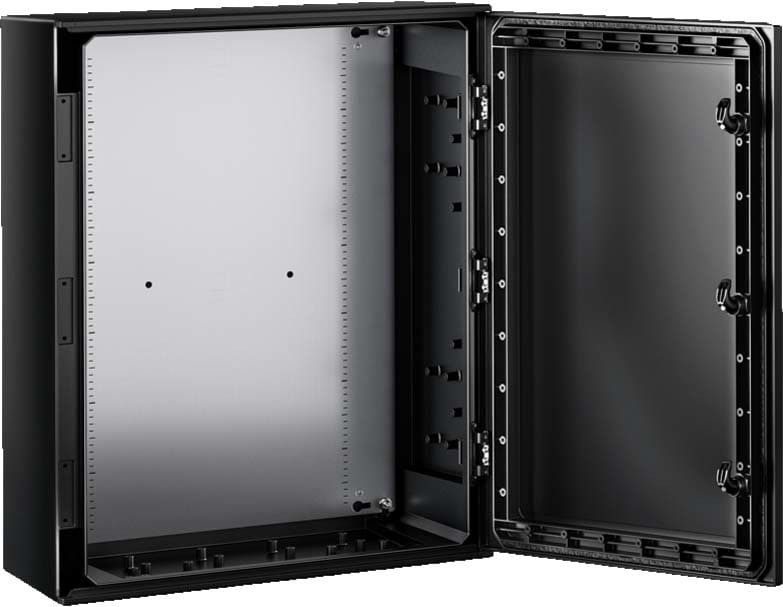 Rittal - Coffret électrique Ex - AX -H600 L600 P200 - polyester - porte avec 2 serrures