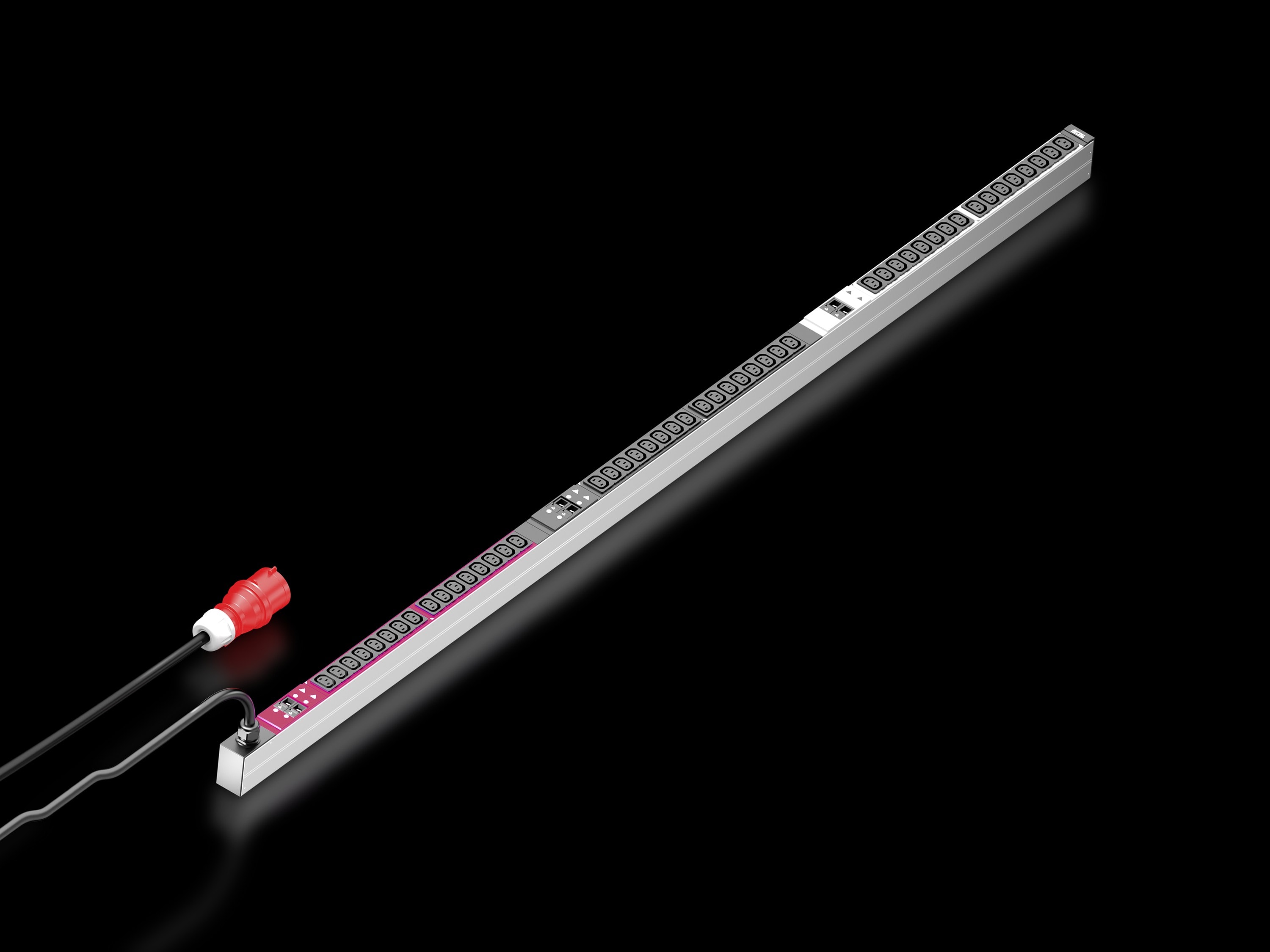 Rittal - PDU Basic -  triphasé -  32A - 48xC14
