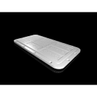 Rittal - Plaque passe câbles - AX - plastique - L401 P221 - préestempée - coffret AX - T6