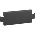 Rittal - 2 Plaque de socle latérale - AX - H100 P400 - RAL9005