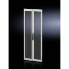 Rittal - Porte ajourée 2 battants en tôle d'acier- cadre en aluminium - VX IT- L800 H2000