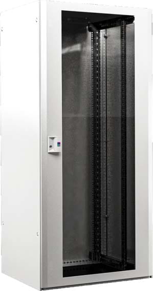 Rittal - Baie réseaux TX CableNet avec portes vitrées - L800 H2000 P1000