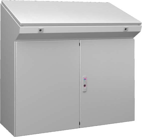 Rittal - Pupitre monobloc IP55-RAL7035 - L1000 H960 P400