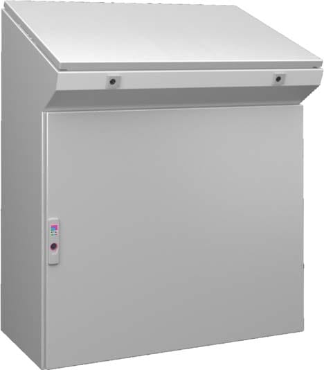 Rittal - Pupitre monobloc IP55-RAL7035 - L800 H960 P400