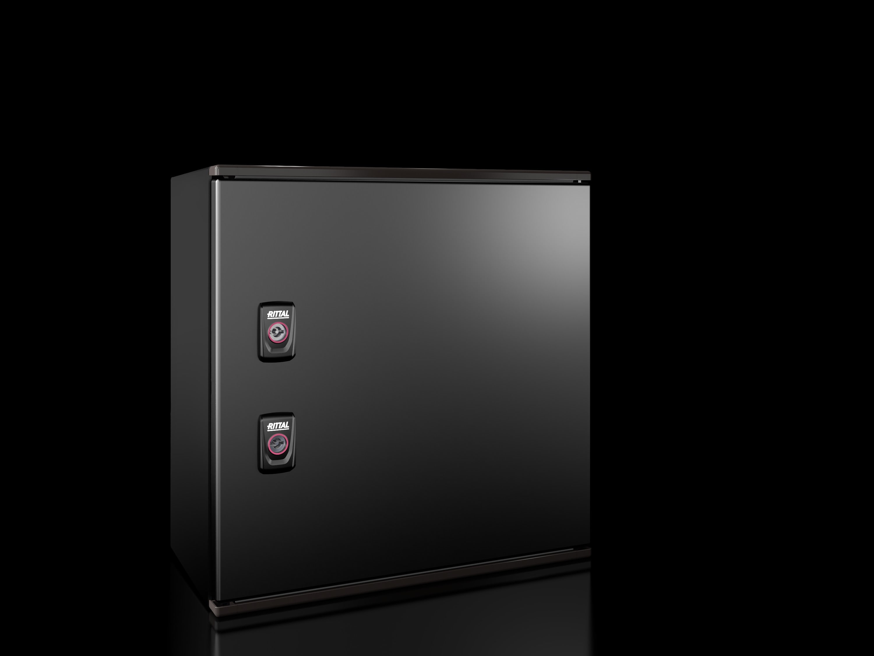 Rittal - Coffret électrique Ex - AX -H400 L400 P200 - polyester - porte avec 2 serrures