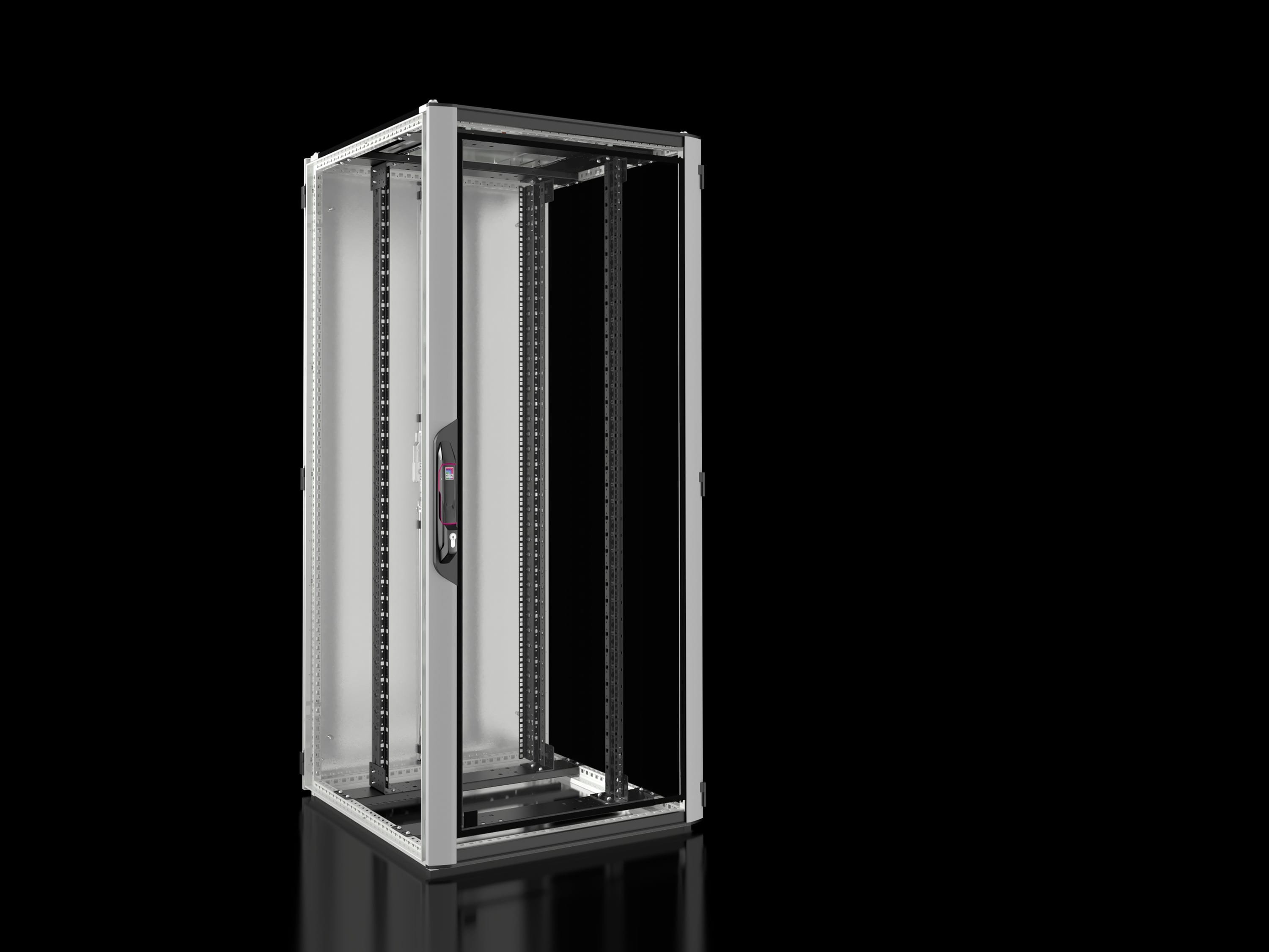 Rittal - Baie réseaux serveurs avec porte vitrée - VX IT - L800 H1800 P1000mm -38U