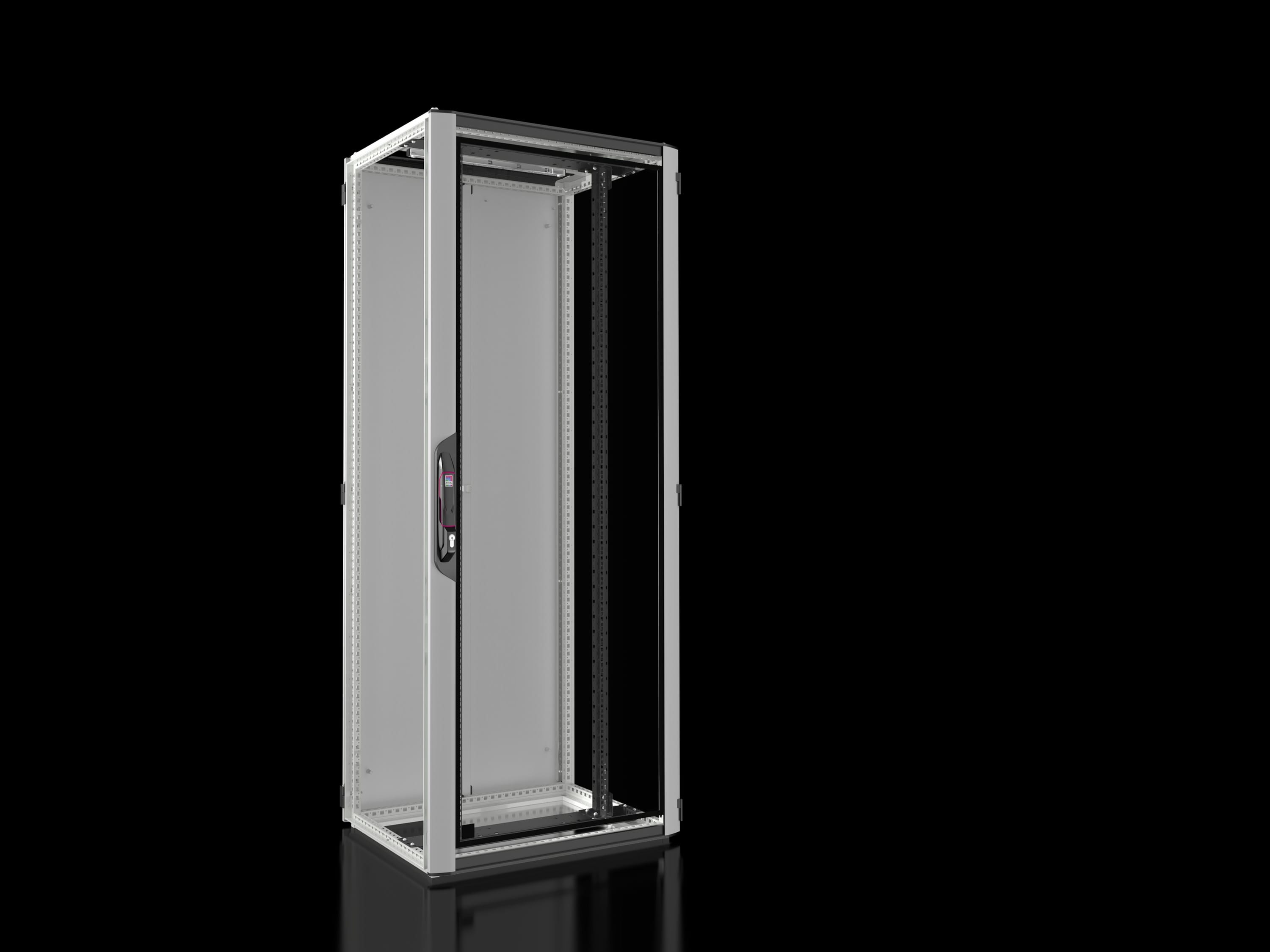 Rittal - Baie réseaux serveurs avec porte vitrée - VX IT - L800 H2000 P600mm -42U