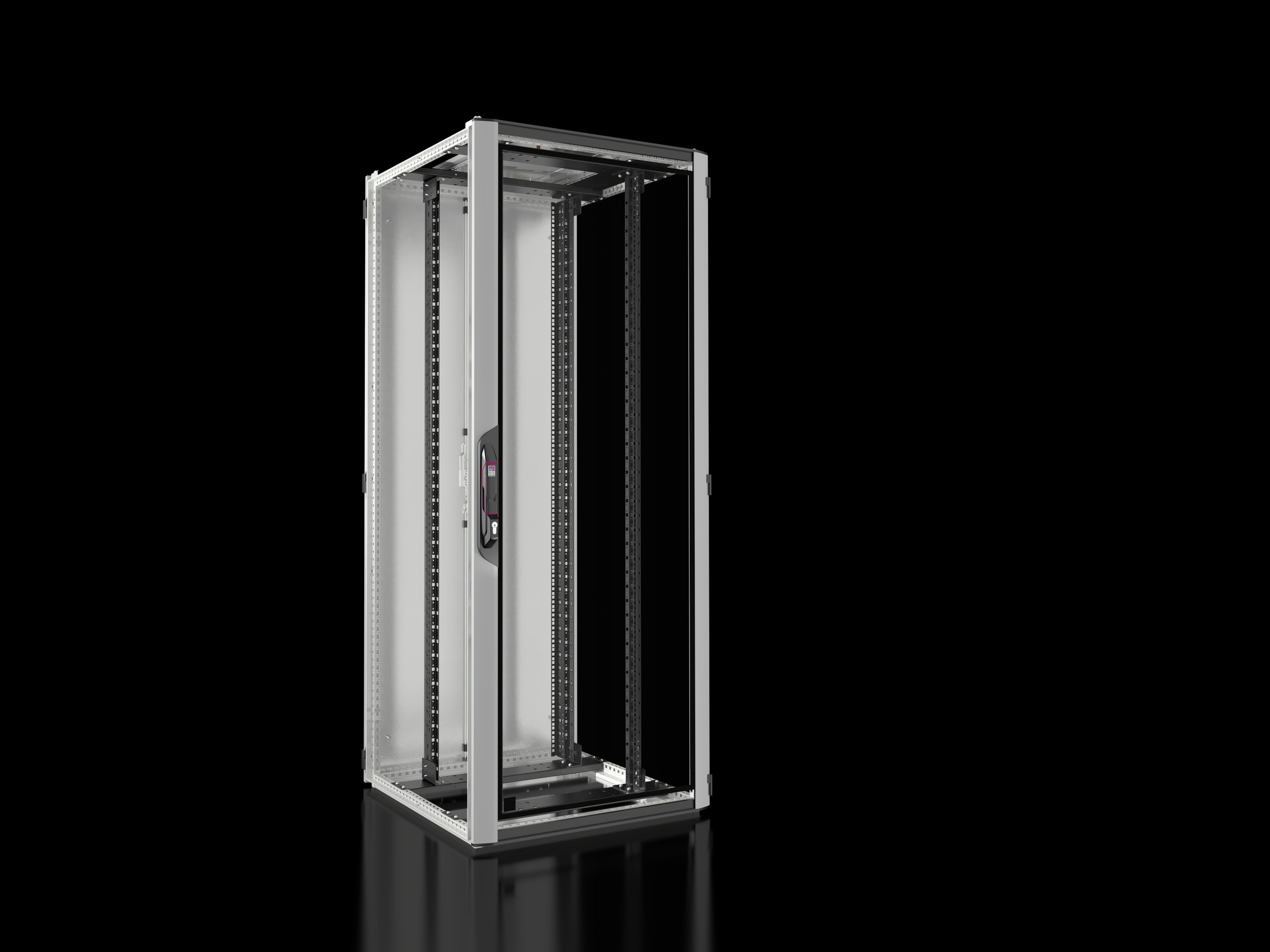 Rittal - Baie réseaux serveurs avec porte vitrée - VX IT - L800 H2000 P800mm -42U