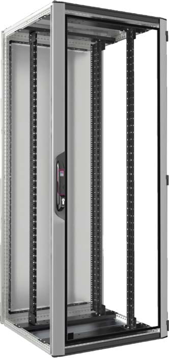 Rittal - Baie réseaux serveurs avec porte vitrée - VX IT - L800 H2000 P800--toit plein