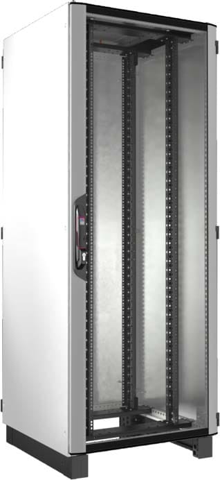 Rittal - Baie réseaux serveurs à porte vitrée - VX IT - L800 H2000 P800-42U-préconfigurée