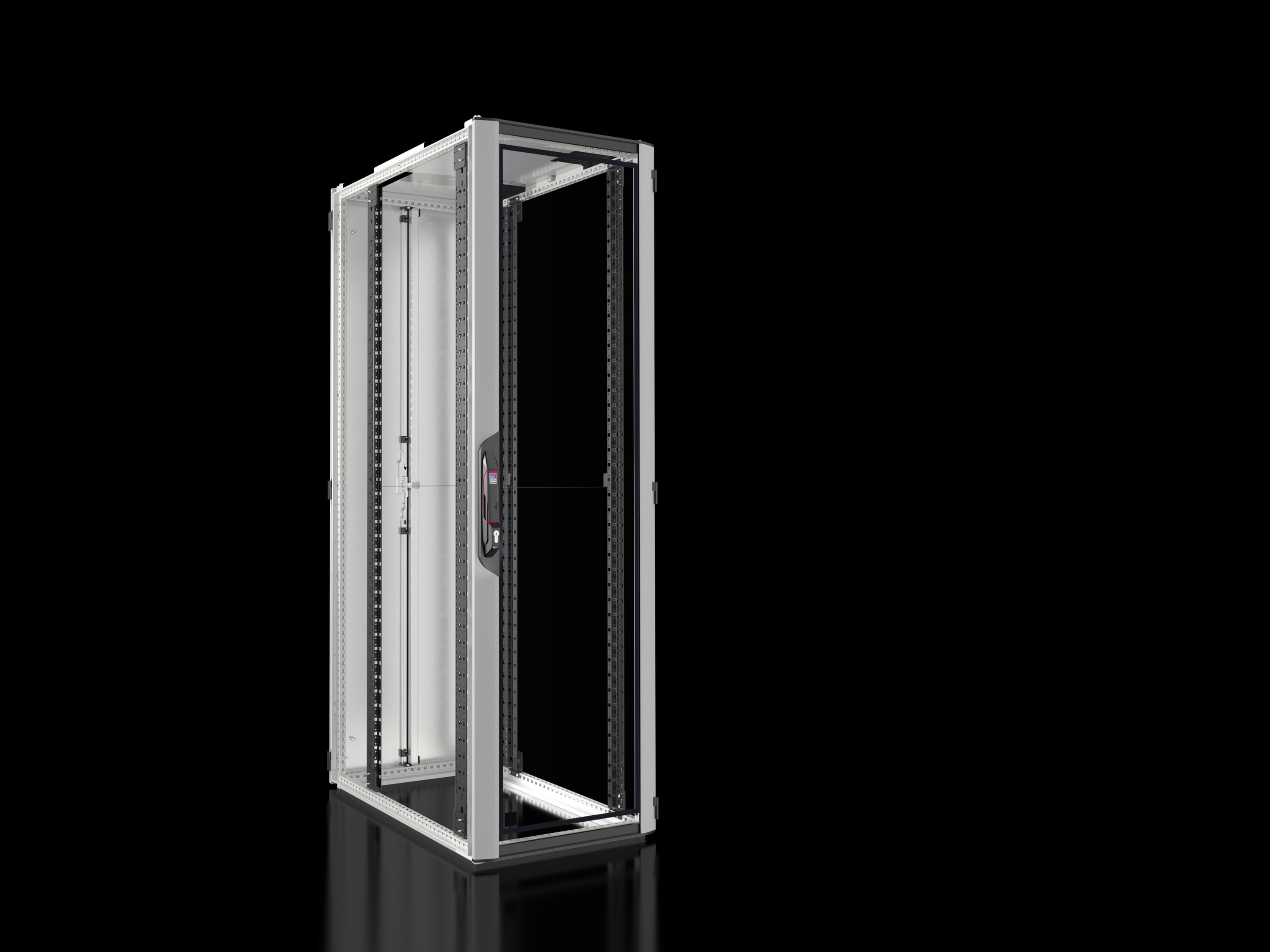 Rittal - Baie réseaux serveurs avec porte vitrée - VX IT - L600 H1800 P800mm - 38U